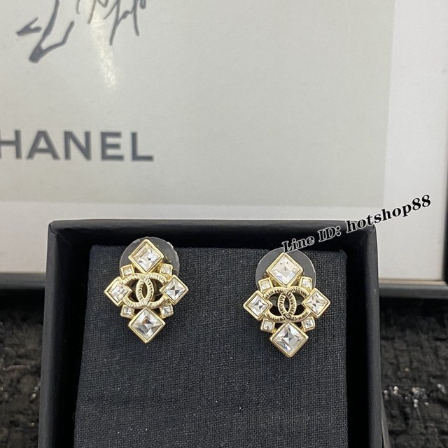 Chanel專櫃新款飾品耳圈 香奈兒耳釘熱銷款耳環 zgb2537